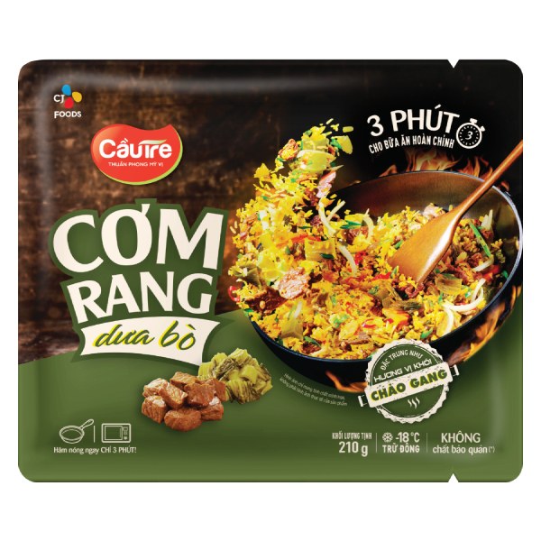 Cơm Rang CJ Cầu Tre Dưa Bò 210G