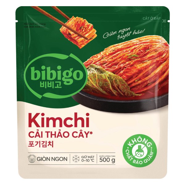 Kimchi Bibigo Cải Thảo Cây Gói 500G