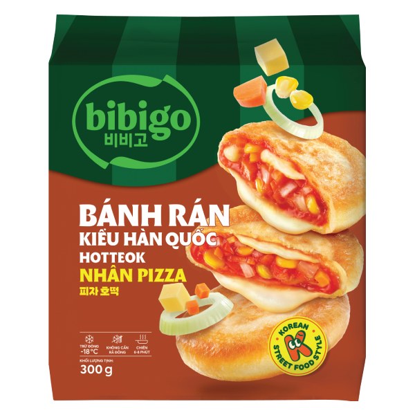 Bánh Rán Bibigo Hotteok Pizza 300G