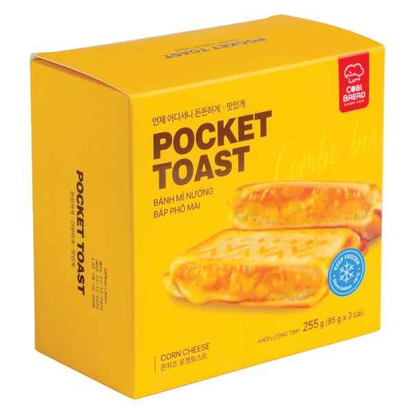 Bánh Mì Nướng Cobi Bắp Phô Mai Hộp 255G