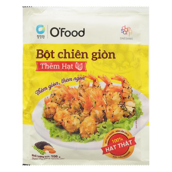 Bột Chiên Giòn O'Food Thêm Hạt 100G