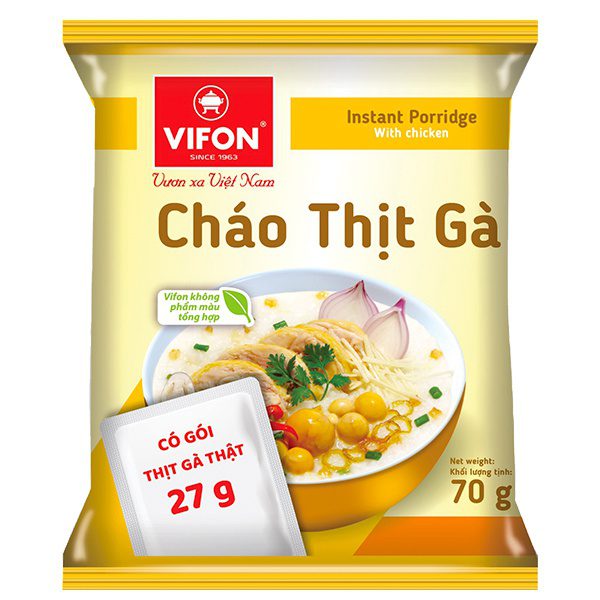 Cháo Vifon Gà Gói 70G