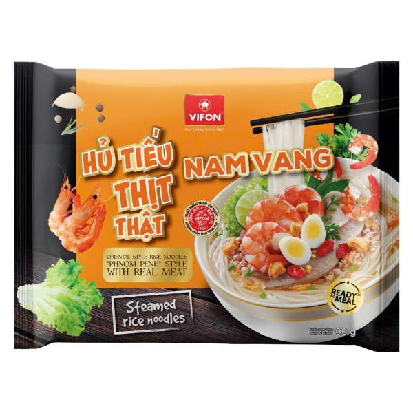 (Only Emartmall) Hủ Tiếu Nam Vang Thịt Thật Vifon Gói 90G