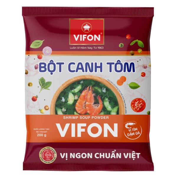 Bột Canh Tôm Vifon Gói 200G