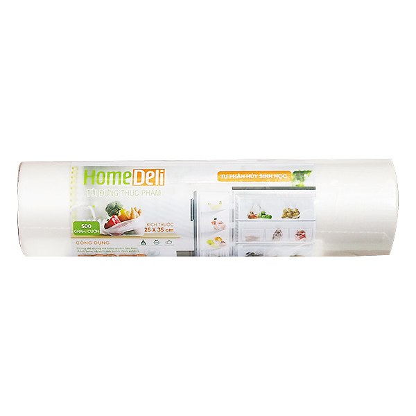 Túi Đựng Thực Phẩm Homedeli 25*35Cm 500G