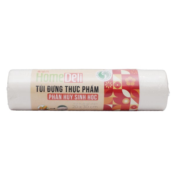 Túi Thực Phẩm Tự Hủy Sinh Học Homedeli 250G 20*30Cm