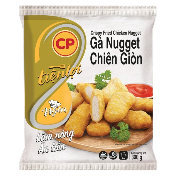 Gà Nugget CP Chiên Giòn Gói 300G