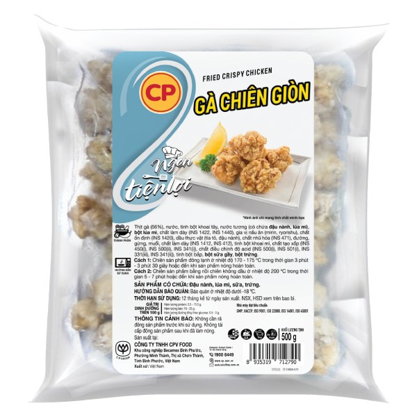 Gà Chiên Giòn CP Gói 500G