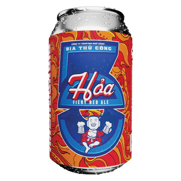 Bia Ngũ Hành Hỏa Lon 330Ml