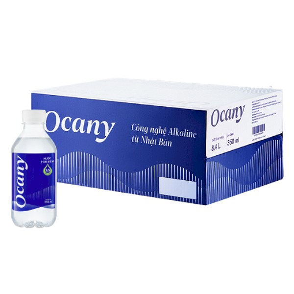 Nước Ion Kiềm Ocany Thùng 24 Chai 350Ml