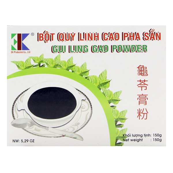 Bột Quy Linh Cao Pha Sẵn 3K 150G