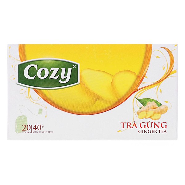 Bột Trà Gừng Cozy Hộp 20 Gói*10G
