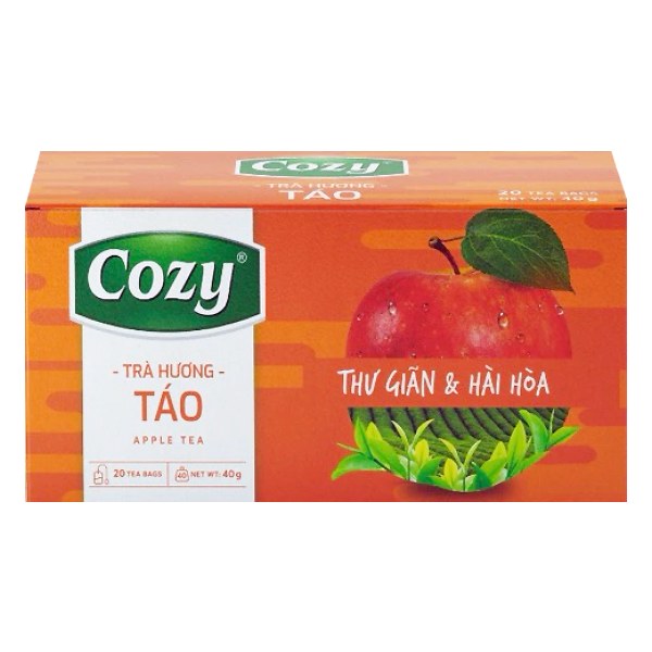 Trà Cozy Táo 25 Gói*2G