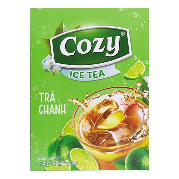 Trà Cozy Ice Tea Hương Chanh 18Gói*15G