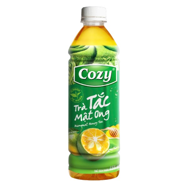 Trà Cozy Tắc Mật Ong Chai 455Ml