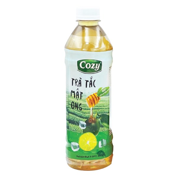 Trà Cozy Tắc Mật Ong Chai 455Ml