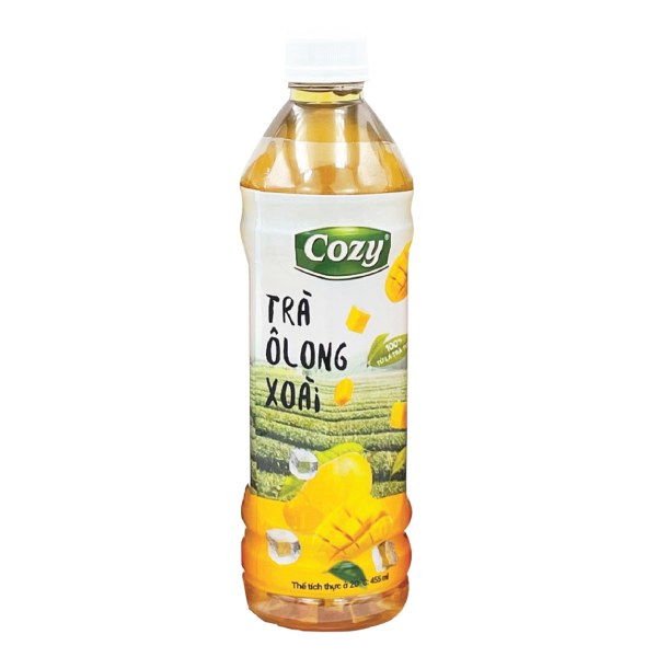 Trà Cozy Ô Long Xoài Chai 455ML