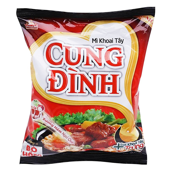 Mì Cung Đình Vị Bò Hầm Gói Gói 77G