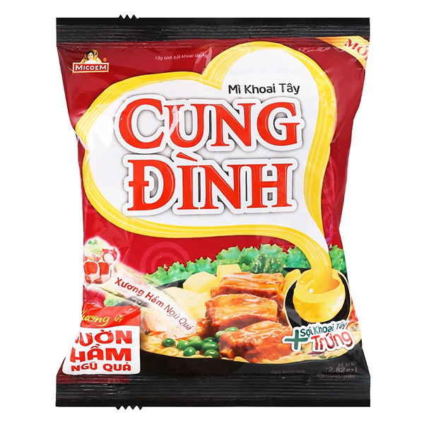 Mì Cung Đình Vị Sườn Hầm Ngũ Quả Gói 80G