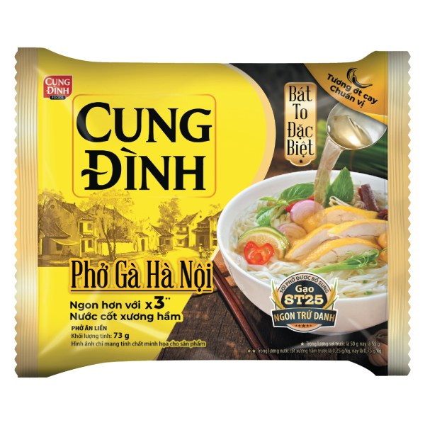 Phở Cung Đình Hà Nội Vị Gà Gói 73G