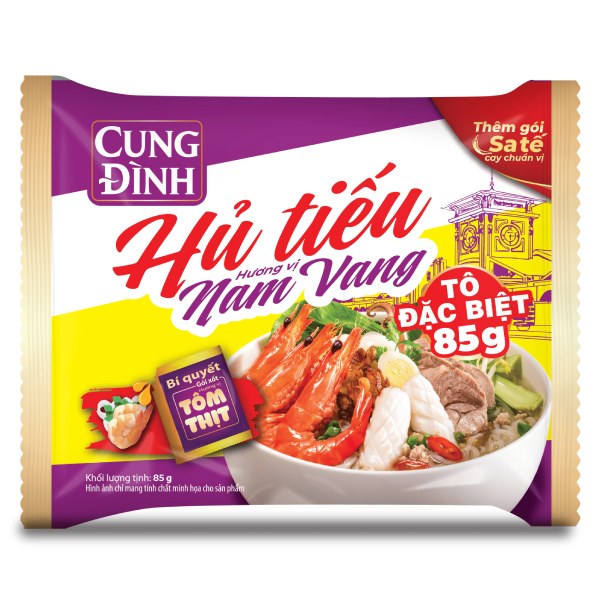 Hủ Tiếu Nam Vang Cung Đình Gói 85G