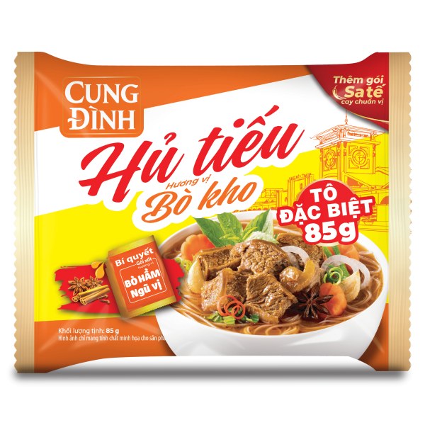 Hủ Tiếu Bò Kho Cung Đình Gói 85G