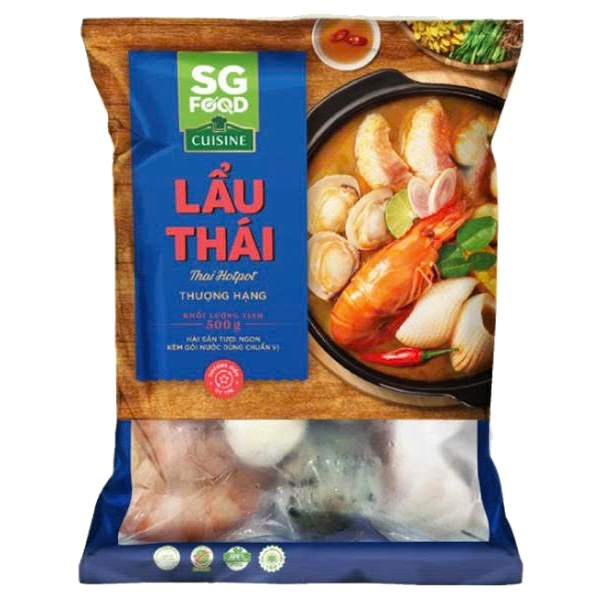 (Only Emartmall) Lẩu Thái SG Food Đông Lạnh Gói 500G