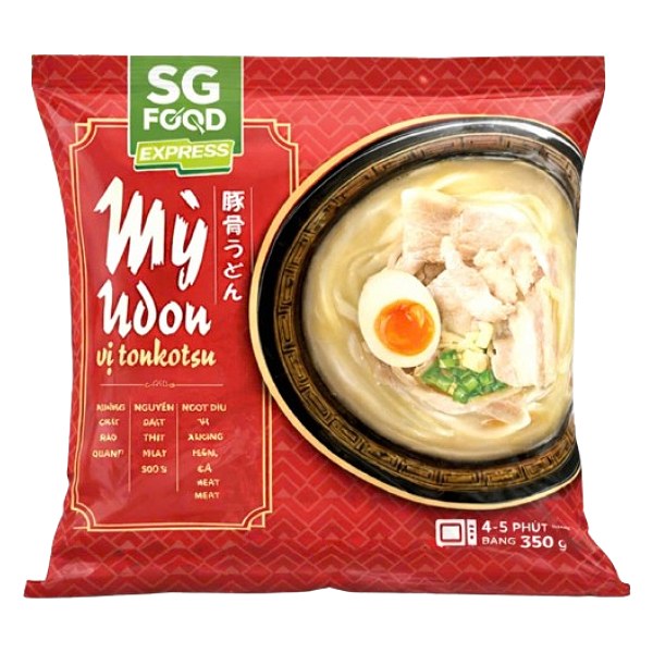 Mì Udon SG Food Vị Tonkotsu Gói 350G