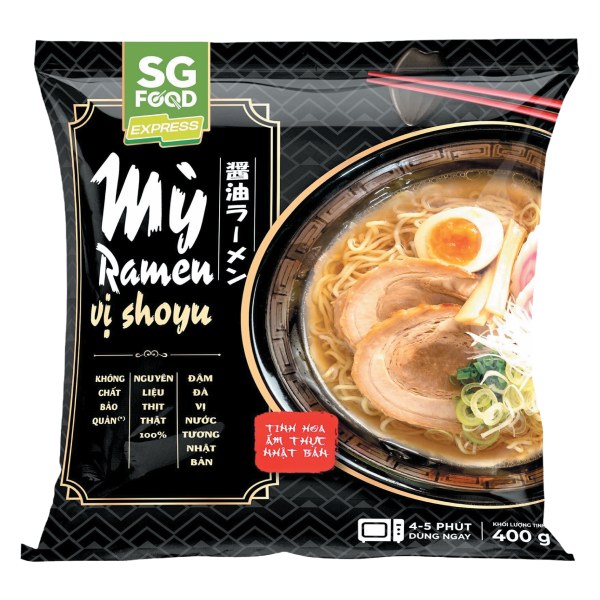 Mì Ramen SG Food Vị Shoyu Gói 400G