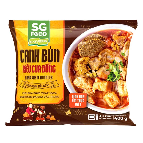 Canh Bún Riêu Cua Đồng SG Food Gói 400G