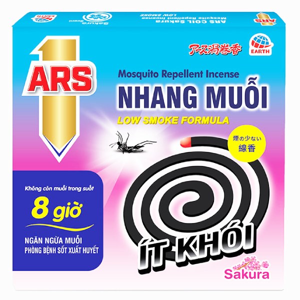 (Only Emartmall) Nhang Muỗi Ars Coil Hương Sakura 150G