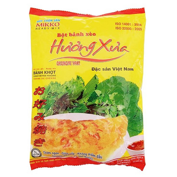 Bột Bánh Xèo Mikko Hương Xưa Gói 500G