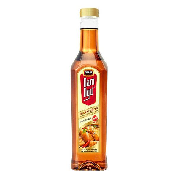 Nước Mắm Nam Ngư Nhãn Vàng 650Ml