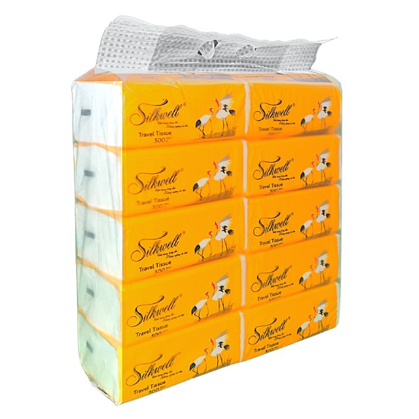 Lốc 10 Khăn Giấy Silkwell 100 Tờ