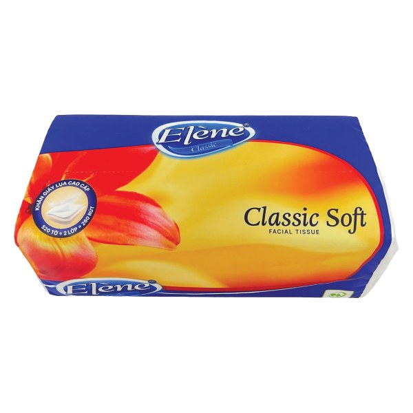 Giấy Lụa Rút Lau Mặt Elene 260 Tờ