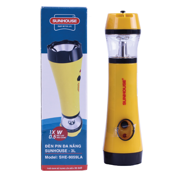 Đèn Pin Sunhouse SHE-9059LA-3L
