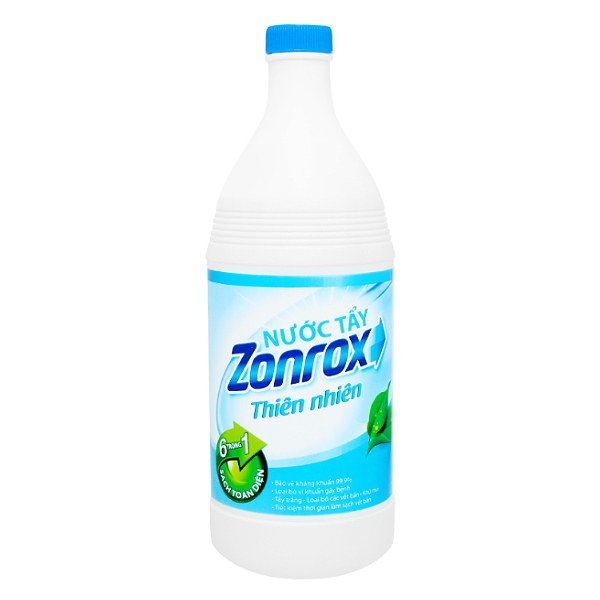 Tẩy Quần Áo Zonrox Xanh Dương Chai 1L