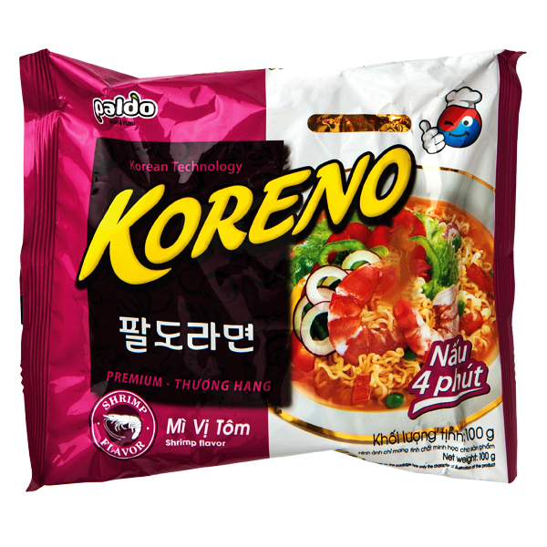 Mì Koreno Tôm 100G