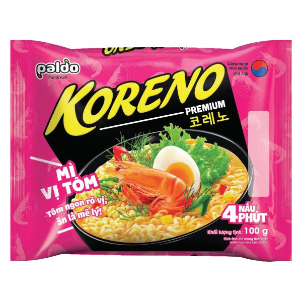 Mì Koreno Tôm 100G