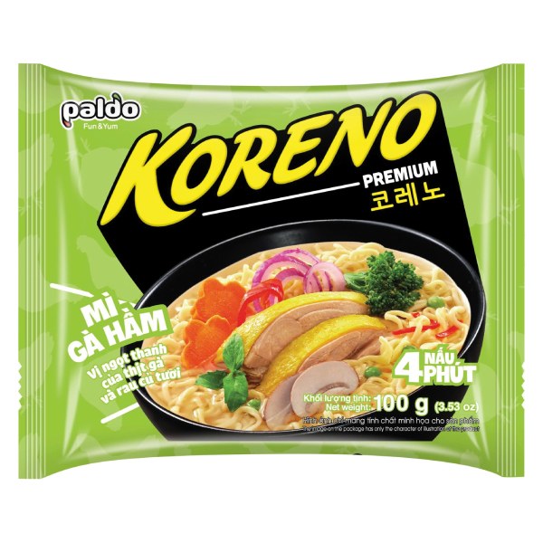 Mì Koreno Gà 100G