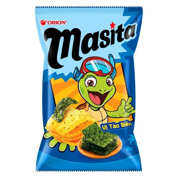 Snack Masita Vị Tảo Biển Nướng Hàn Quốc Gói 60G