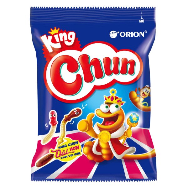 Kẹo Dẻo King Chun Hương Hỗn Hợp 159G