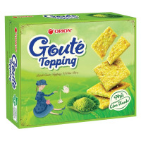 Bánh Goute Topping Vị Cốm Dừa Hộp 279.6G