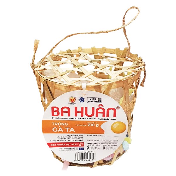 Giỏ 6 Trứng Gà Ta Ba Huân