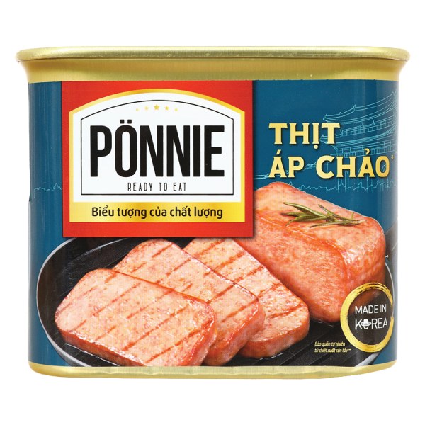 Thịt Áp Chảo Ponnie Hộp 340G