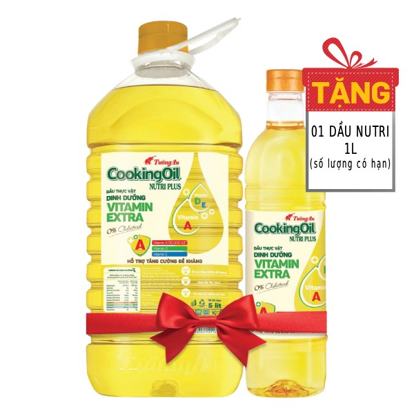 Dầu Cooking Oil Nutri Plus 5L