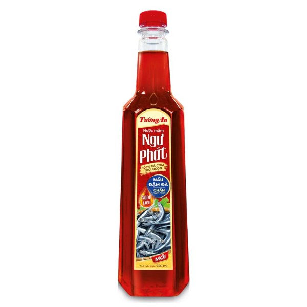 Nước Mắm Ngư Phát Tường An Nhãn Đỏ Chai 750Ml