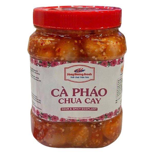 Cà Pháo Chua Cay Sông Hương Pet Hũ 1kg