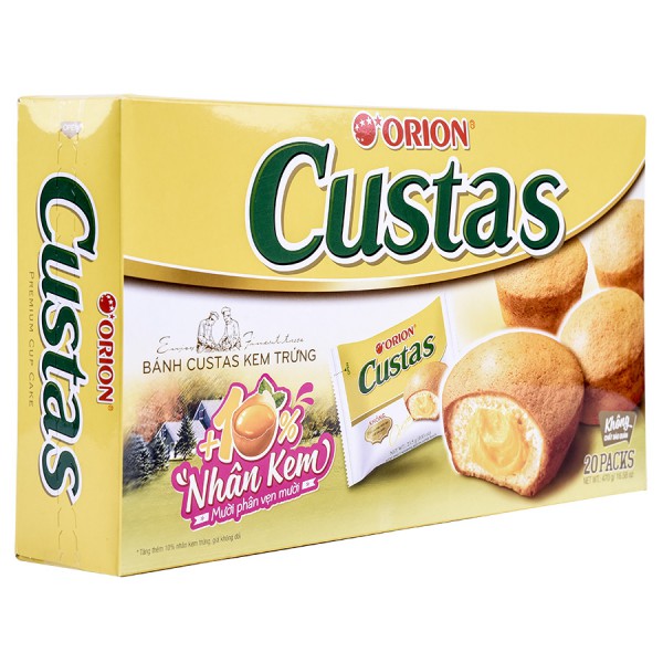 Bánh Custas Nhân Kem 470G