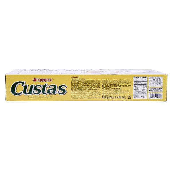 Bánh Custas Nhân Kem 470G